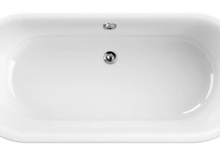 Акриловая ванна Cezares Metauro METAURO-Central-180-80-40 180x80 белый