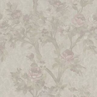 Обои Fipar Viaggio Italiano R 23049 Винил на флизелине (1,06*10,05) Бежевый/Коричневый/Розовый, Цветы