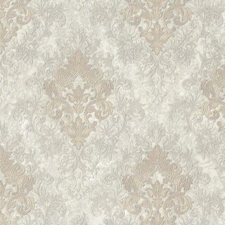 Обои Euro Decor Prima Italiana 4 33508 Винил на флизелине (1,06*10,05) Бежевый, Дамаск