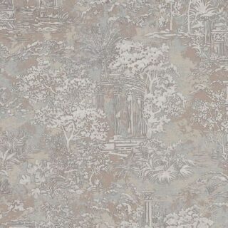 Обои Euro Decor Giardini Colibri 33802 Винил на флизелине (1,06*10,05) Коричневый, Деревья/Листья