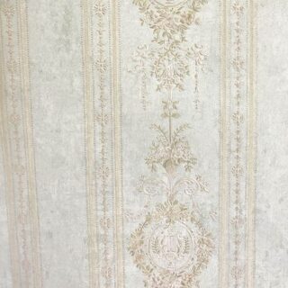 Обои Wiganford by Solo Elizabeth EL22103 Винил на флизелине (0,53*10,05) Зеленый, Полоса