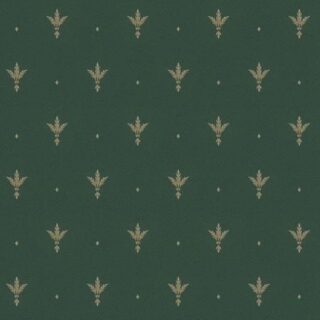 Обои Zambaiti Parati Satin Flowers 66851 Винил на флизелине (1,06*10,05) Зеленый, Классическая лилия