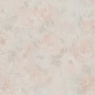 Обои Zambaiti Parati Satin Flowers 66858 Винил на флизелине (1,06*10,05) Бежевый/Голубой/Розовый, Цветы