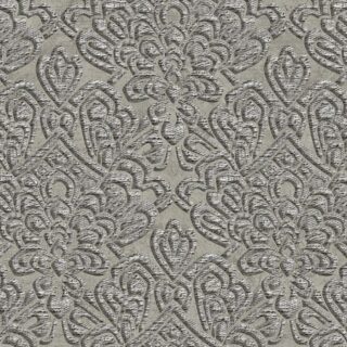 Обои Zambaiti Parati Trussardi VII 18935 Винил на флизелине (0,7*10,05) Серый, Дамаск