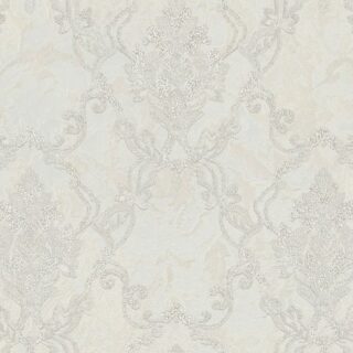 Обои Zambaiti Parati Splendor M 69910 Винил на флизелине (1,06*10,05) Серый/Серебряный, Дамаск