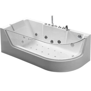 Акриловая ванна Ceruttispa С-403A L 170x80 10350 с гидромассажем