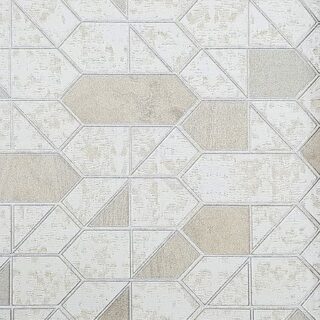 Обои Wiganford by Solo Crystal AK2044 Винил на флизелине (1,06*10,05) Бежевый, Геометрия