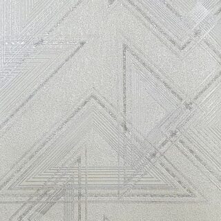Обои Wiganford by Solo Crystal Ice AK2055 Винил на флизелине (1,06*10,05) Серый, Геометрия