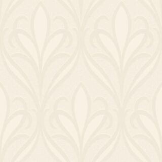 Обои Wiganford by Solo Melange XSS0501 Флизелин (0,5*10,05) Белый/Серебряный, Дамаск