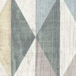 Обои Euro Decor Cosmea 7104-04 Винил на флизелине (1,06*10,05) Разноцветный, Ромб/Геометрия