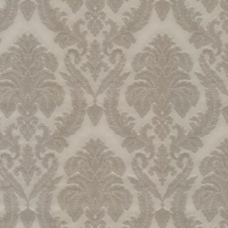 Обои Zambaiti Parati Trussardi VI 46017 Винил на флизелине (1,06*10,05) Серый/Коричневый, Дамаск