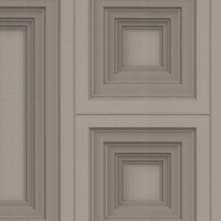 Обои Zambaiti Parati Trussardi VI 46025 Винил на флизелине (1,06*10,05) Серый/Коричневый, Геометрия