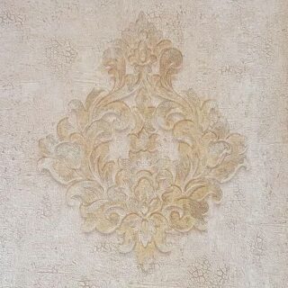 Обои Yien Elegance 502-5 Винил на флизелине (1,06*10) Бежевый, Дамаск