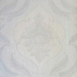Обои Yien Elegance 510-5 Винил на флизелине (1,06*10) Белый, Дамаск