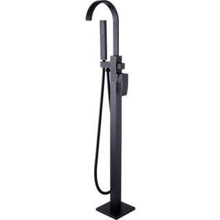 Смеситель для ванны Abber Wasserfall AF8615B Черный матовый