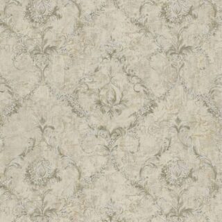 Обои Fipar Amalfi R 23438 Винил на флизелине (1,06*10,05) Коричневый/Серый, Штукатурка/Дамаск