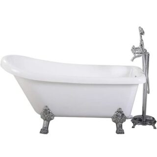 Акриловая ванна Ceruttispa Vito 155x74 CT9320 без гидромассажа