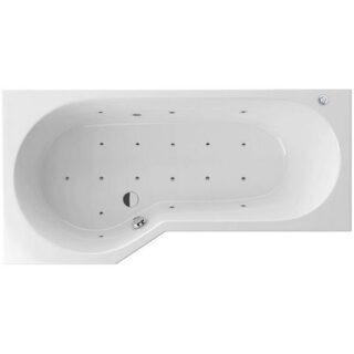 Акриловая ванна Excellent Be Spot 160x80 L WAEX.BSL16.RELAX.CR с гидромассажем
