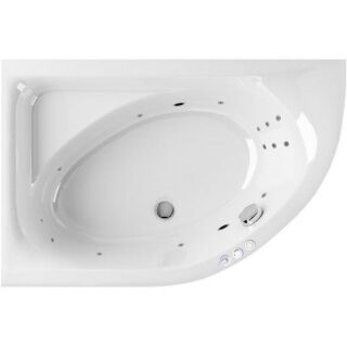 Акриловая ванна Excellent Aquarella 150x100 L WAEX.ARL15.SMART.CR с гидромассажем