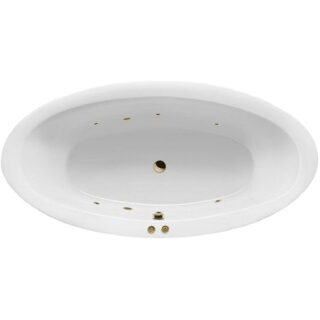 Акриловая ванна Excellent Lumina 190x95 WAEX.LUM19.SOFT.BR с гидромассажем