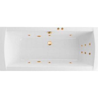Акриловая ванна Excellent Aquaria Lux 180x80 WAEX.AQU18.LINE.GL с гидромассажем