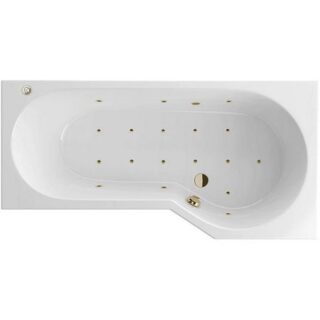 Акриловая ванна Excellent Be Spot 160x80 R WAEX.BSP16.RELAX.BR с гидромассажем