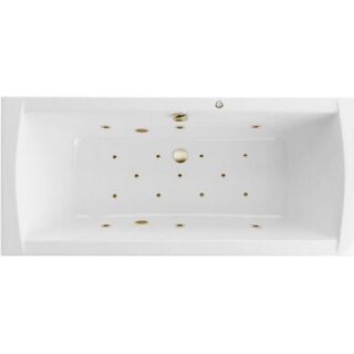 Акриловая ванна Excellent Aquaria Lux 180x80 WAEX.AQU18.RELAX.BR с гидромассажем