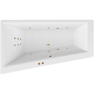Акриловая ванна Excellent Sfera 170x100 L WAEX.SFL17.LINE.BR с гидромассажем