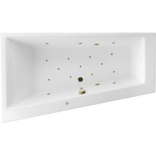 Акриловая ванна Excellent Sfera Slim 170x100 L WAEX.SFL17S.RELAX.BR с гидромассажем