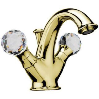 Смеситель для раковины Webert Karenina KA700102010 Золото