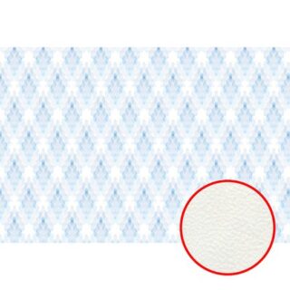 Фреска Ortograf Forma 32666 Фактура флок FLK Флизелин (4*2,7) Белый/Голубой, Геометрия