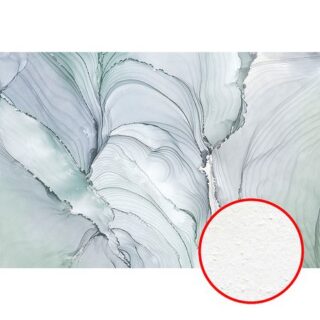 Фреска Ortograf Fluid art 34217 Фактура бархат FX Флизелин (4*2,7) Бирюзовый/Серый, Абстракция