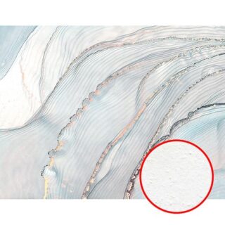 Фреска Ortograf Fluid art 34215 Фактура бархат FX Флизелин (3,5*2,7) Голубой, Абстракция