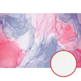 Фреска Ortograf Fluid art 33647 Фактура бархат FX Флизелин (4*2,7) Сиреневый/Розовый, Абстракция