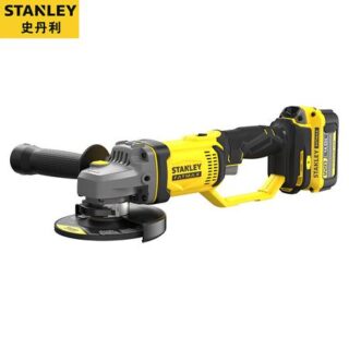 Угловая шлифовальная машина Stanley SCG400-A9, 100 мм + аккумулятор 4.0Ah, зарядное устройство