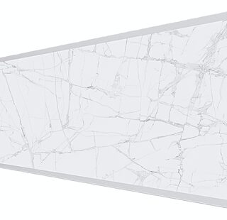 Отопительная панель STOUT WHITE STONE SCT 120*30 белый гранит / белый корпус