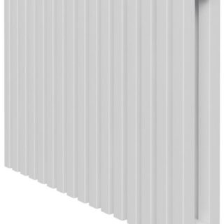 Радиатор отопления Royal Thermo Shift Q30 C2050 - 12 секц. RAL9016, боковое 1/2