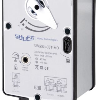 Электропривод с возвратной пружиной Shuft UB(230)-03T-MD