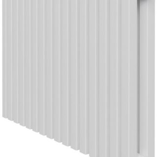 Радиатор отопления Royal Thermo Shift Q30 VC2050 - 12 секц. RAL9016, нижнее 1/2