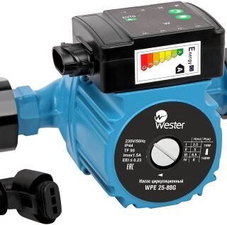 Циркуляционный насос Wester WPE 25-80G