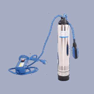 Погружной насос Aquario ASP2-55-100WA (кабель 25м, встр.конд.)