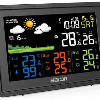 Цифровая метеостанция BALDR B0359WST4H4PR (черный)