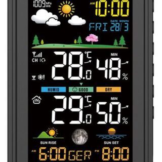Цифровая метеостанция BALDR B0360WST2H2PR-V3 (черный)
