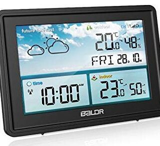 Цифровая метеостанция BALDR B0359WST2H2R (черный)