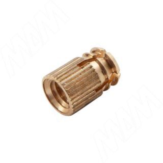 Футорка распорная металлическая, без шарика, D5, М4x8 (BU07)