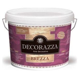 Декоративная краска Decorazza brezza песок белая 5.0кг