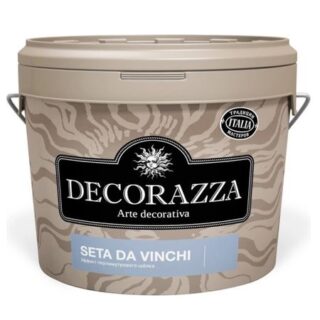 Декоративное покрытие с  более выраженным эффектом перламутрового шелка Decorazza dz seta da vinci sd 001. 5 кг